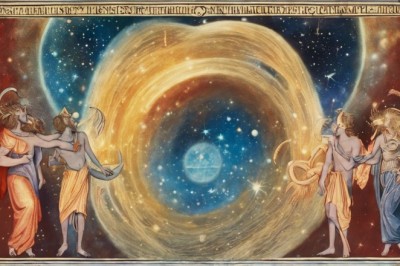 Celestial Neighbors: Aquarius and Aries Creating an Ideal Cosmic Community